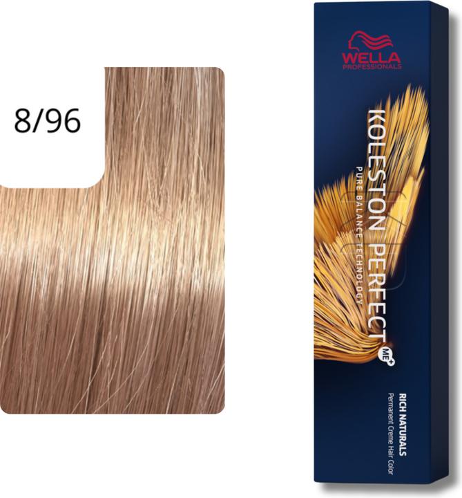 Produktbild Wella Koleston Rich Naturals (8, 96 Hellblond Cendré Violett)