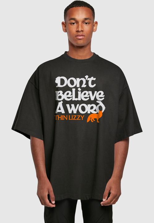 Produktbild Merchcode Thin Lizzy - Dont Believe A Word Fox Huge Tee - 160171 (XXL)