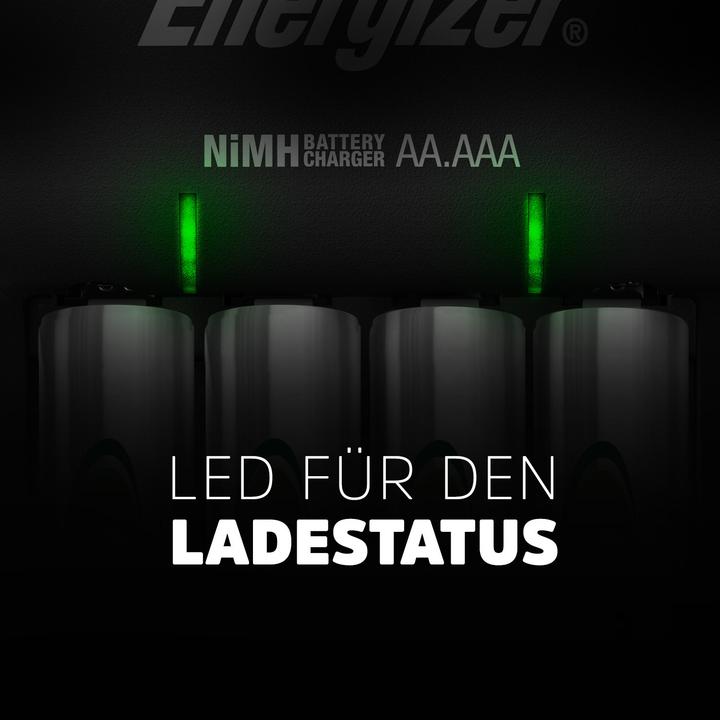 Immagine prodotto Energizer Base di ricarica (4 pz., AA, 1300 mAh, Batteria + Caricabatterie)