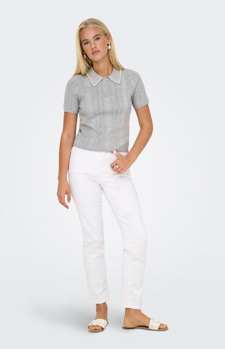 Produktbild Only Normal geschnitten Polokragen Strickoberteil Polo (XS)