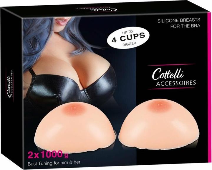 Actual product image Cottelli Collection Silicone boobs