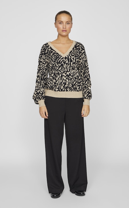 Immagine prodotto Vila Maglia jacquard con scollo a V (S)