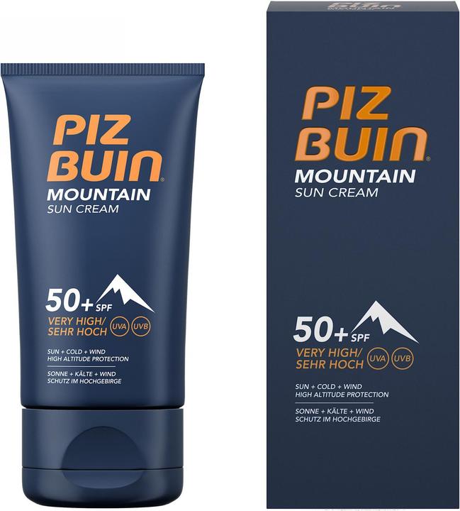 Actual product image Piz Buin Mountain Suncream (Suntan cream, SPF 50+, 50 ml, 72 g)