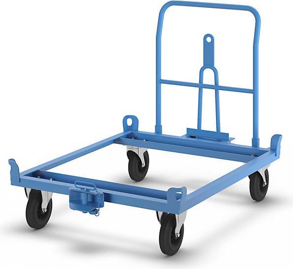 Actual product image eurokraft pro Chassis with drawbar and coupling (500 kg)