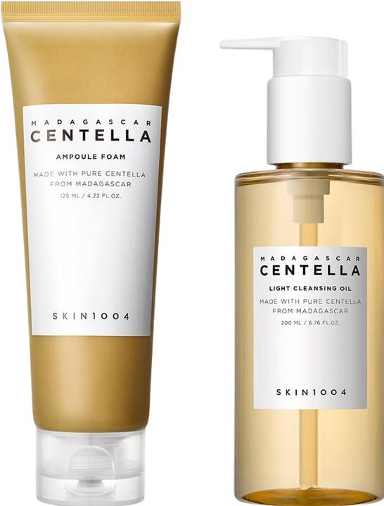 Actual product image Skin1004 Madagascar Centella Double Cleansing Duo (Cleansing Foam, 325 ml)