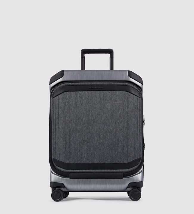 Produktbild Piquadro PQ-Light - Premium Handgepäcktrolley mit Frontfach für Laptop/Tablet (38 l, Handgepäck (bis 50l))