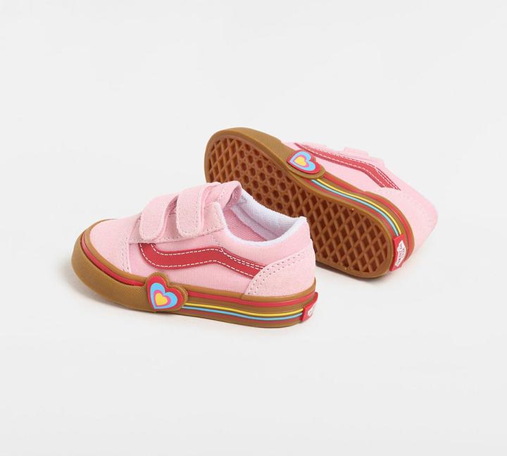Image du produit Vans Old Skool V Heart PINK/MULTI (21.5)