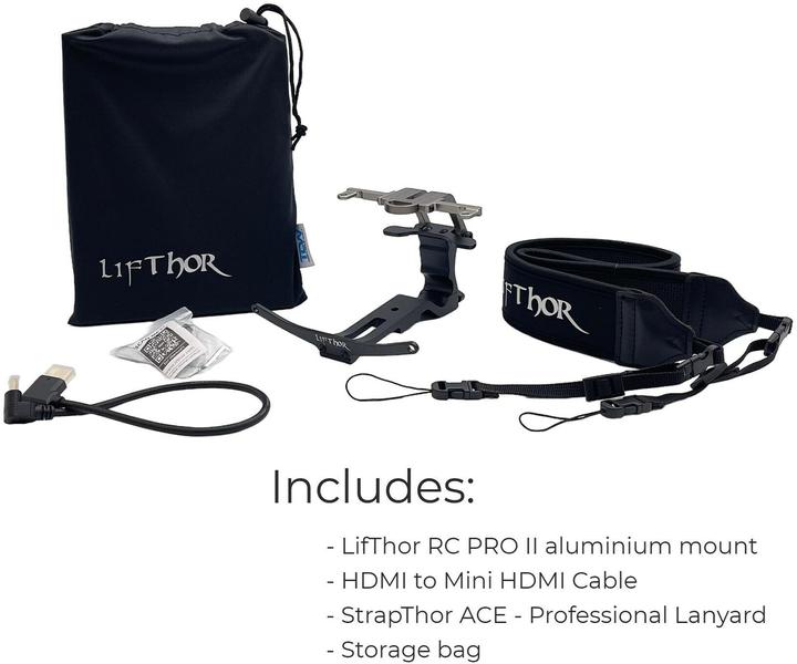 Actual product image Lifthor Monitor & Tripod Mount II for DJI RC