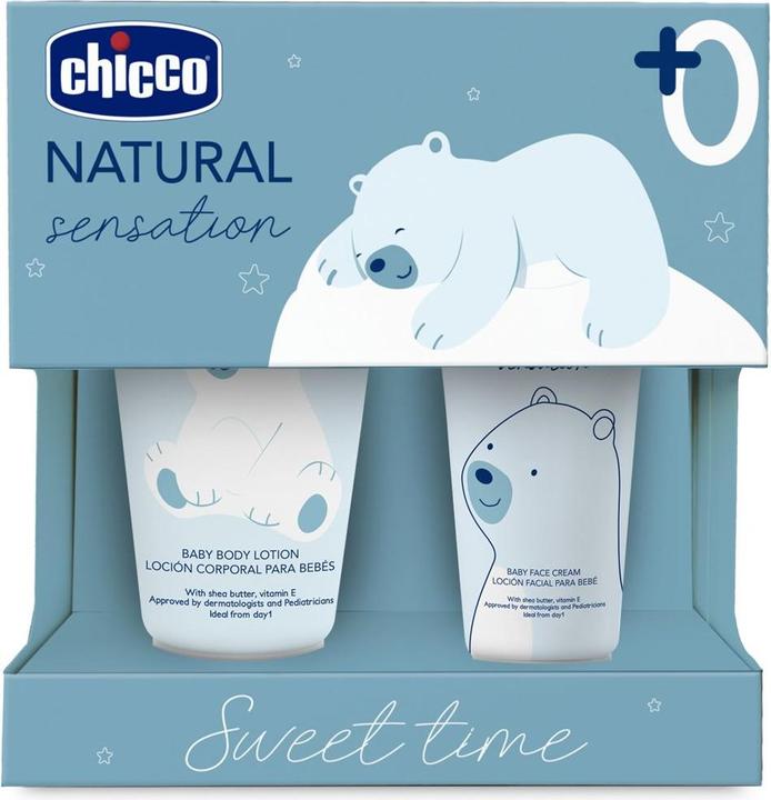 Produktbild Chicco Set 4 (1 x Körperlotion 150ml / 1 x Gesichtscreme 50ml) - 0m+