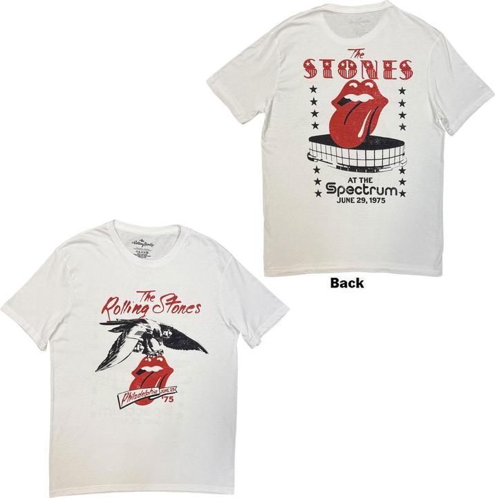 Produktbild The Rolling Stones Philadelphia Eagle 1975 Back Print (XL)