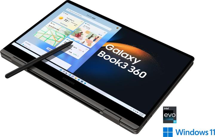 Image du produit Samsung Galaxy Book3 360 (13.30", Intel Core i5-1340P, 8 Go, 256 Go, DE)