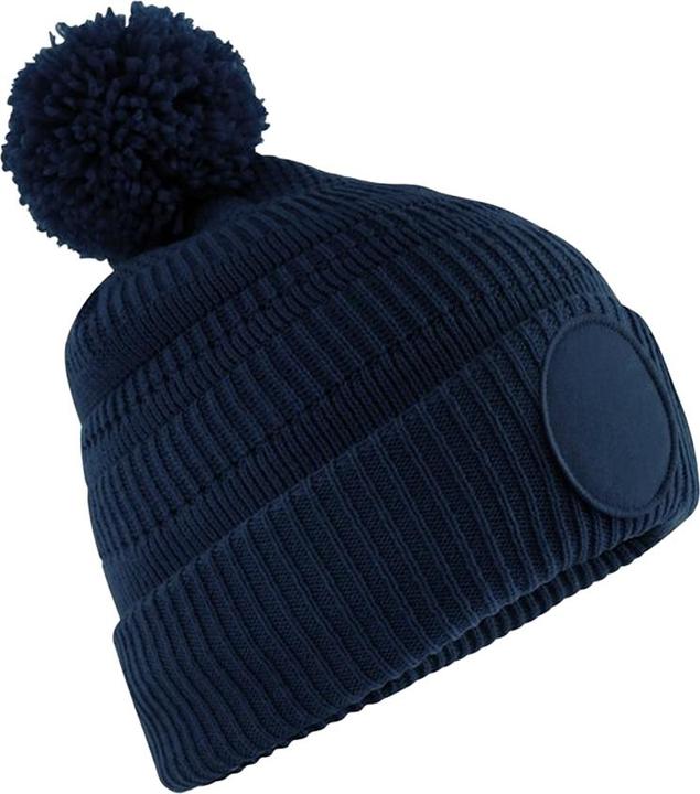 Actual product image Beechfield Patch Beanie