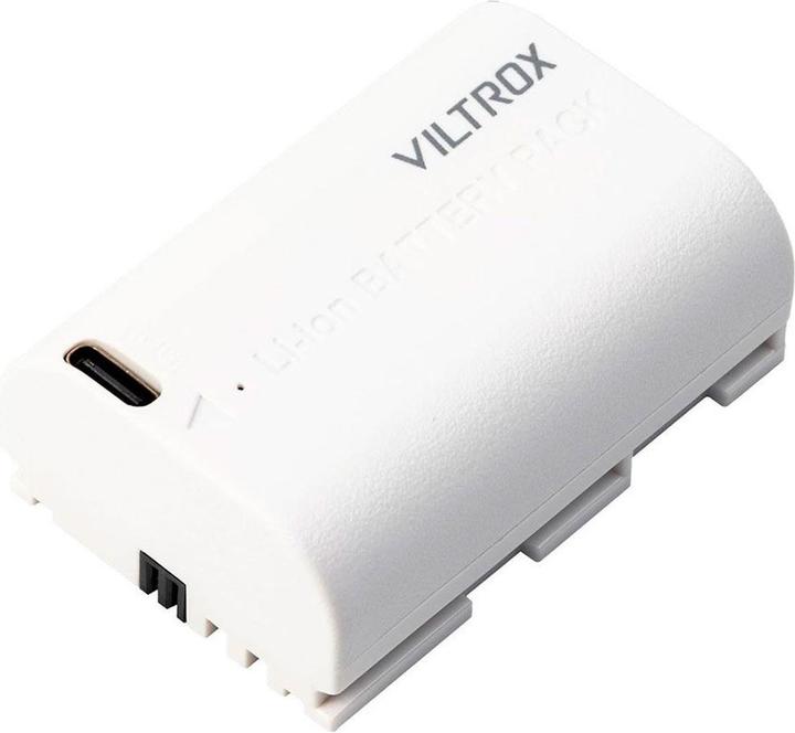Actual product image Viltrox TLP E6 Battery ( LP E6 ) TYPE C 2400MAH for Canon Camera (Camera battery)