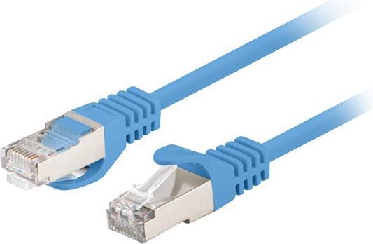 Actual product image Lanberg PCU5-20CC-0025-B Network cable blue 0 25 m Cat5e U/UTP (UTP) (CAT5e, 0.25 m)