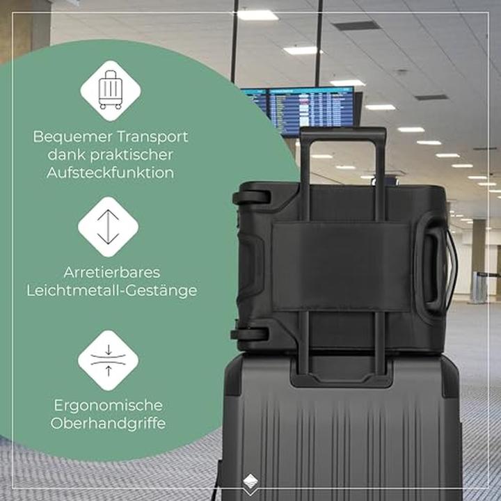 Actual product image Travelite Jetpack Trolley S Easy 2w Schwarz (21 l)