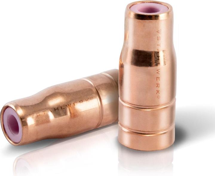 Actual product image Stahlwerk Cored wire nozzle AK15/MB15 up to 200 A set of 6 original accessories