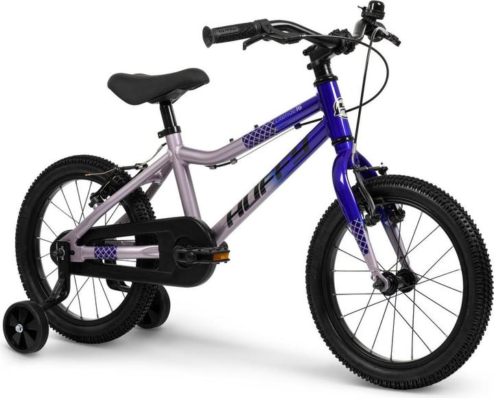 ‎Huffy Rower dziecięcy Huffy Literide Alu 16” srebrno-niebieski (21215W) (16")