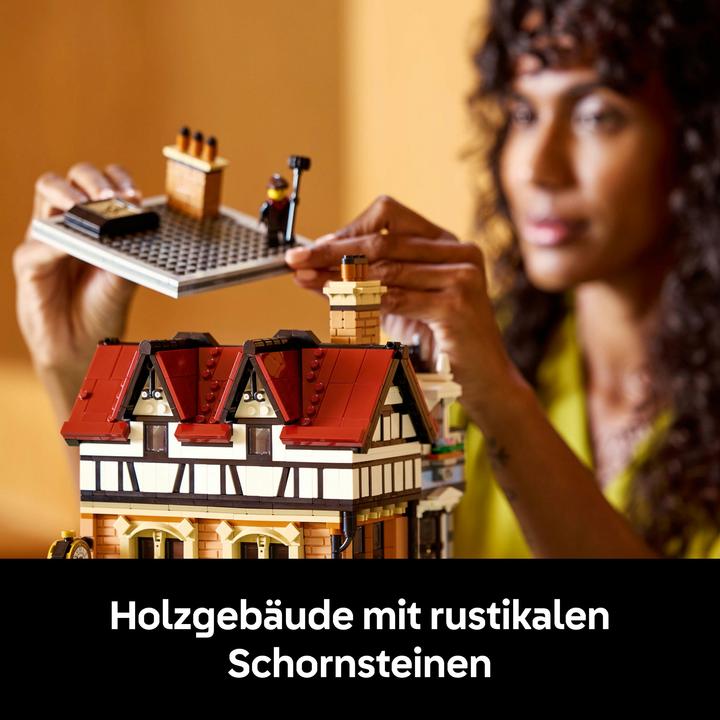 Immagine prodotto LEGO Casa d'angolo in stile Tudor (10350, LEGO Icons, Set LEGO rari)