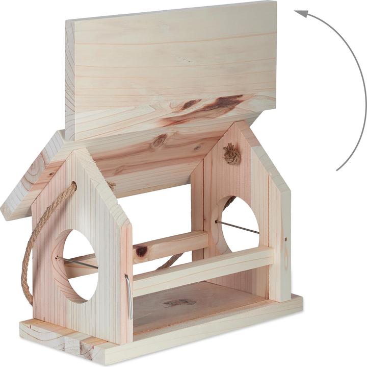 Produktbild Relaxdays Vogelfutterhaus