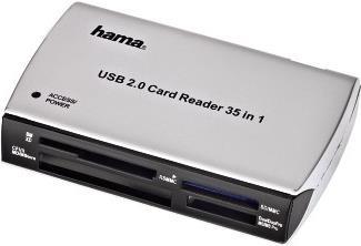 Actual product image Hama 35-in-1 Card Reader (USB 2.0)