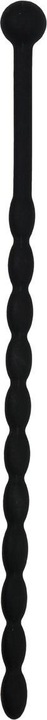 Actual product image Sinner Gear Geribbelde Silicone Dilator Zwart
