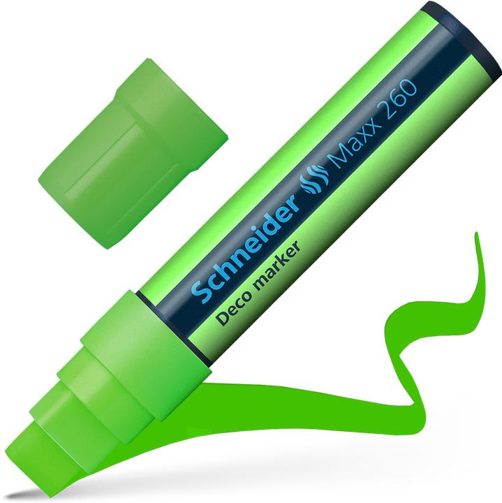 Produktbild Schneider Maxx 260 Kreidemarker grün 5,0 - 15,0 mm (1x)