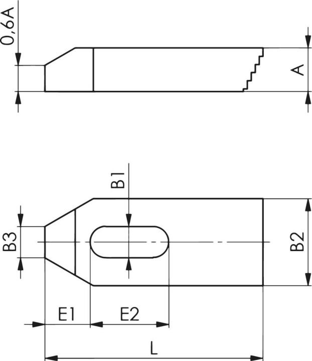 Actual product image Amf Step clamps