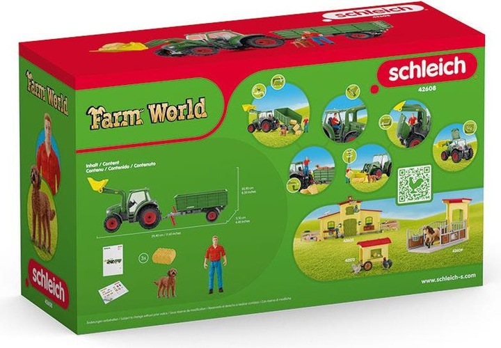 Immagine prodotto Schleich Trattore con rimorchio