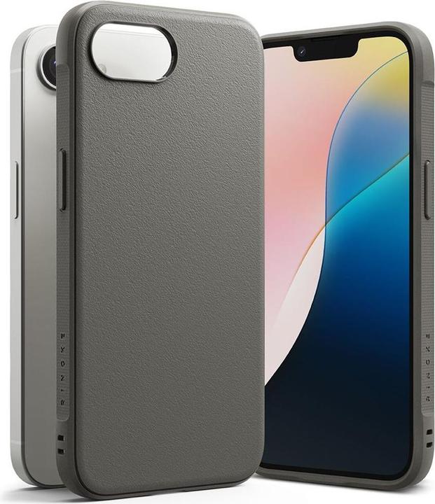 Actual product image Ringke Onyx iPhone 16e Case - Gray (Apple iPhone 16e)