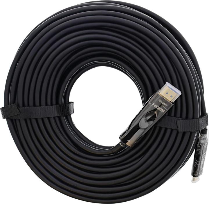 Actual product image InLine Kabelis USB Ekranas AOC cable, USB type C plug to HDMI plug (DP Alt mode), 25 m (25 m, HDMI, 2.0b)