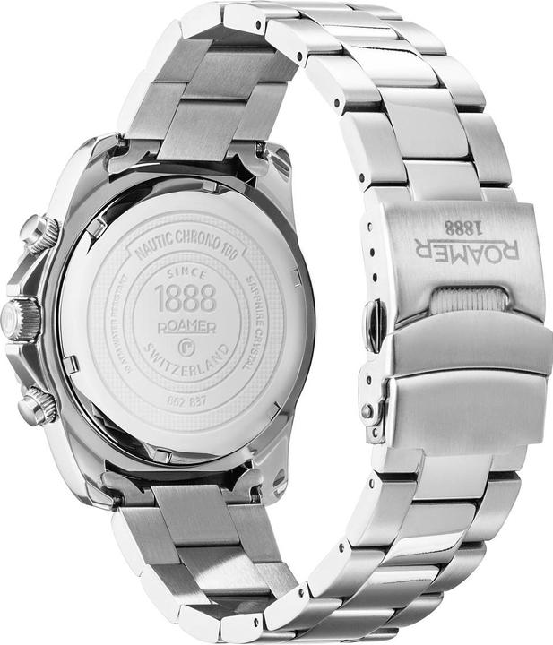 Image du produit Roamer Nautic Chrono 100 - 862837-41-45-20 (Chronographe, 43 mm)