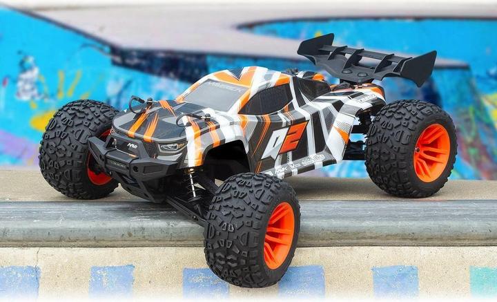 Immagine prodotto Maverick Quantum2 XT 1:10 Stadium Truck - Orange (Mit Radio, Batterie nicht enthalten) (RTR pronto all'uso)