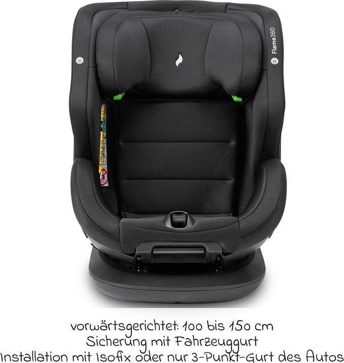 Actual product image Osann Flame360 (Reboarder, ECE R129/i-Size Standard)