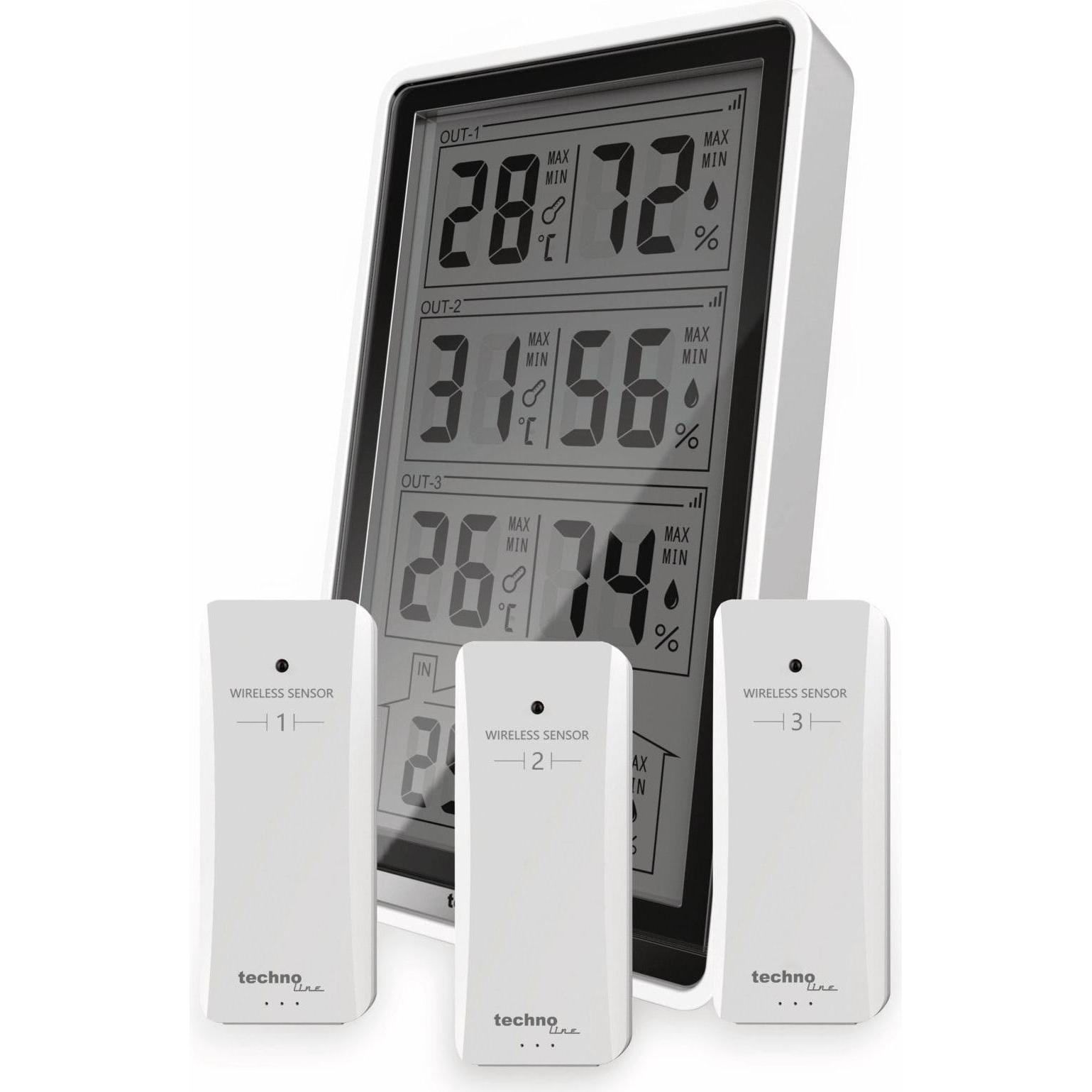 Thumbnail - Technoline Ws 7060, Wetterstation, Weiss