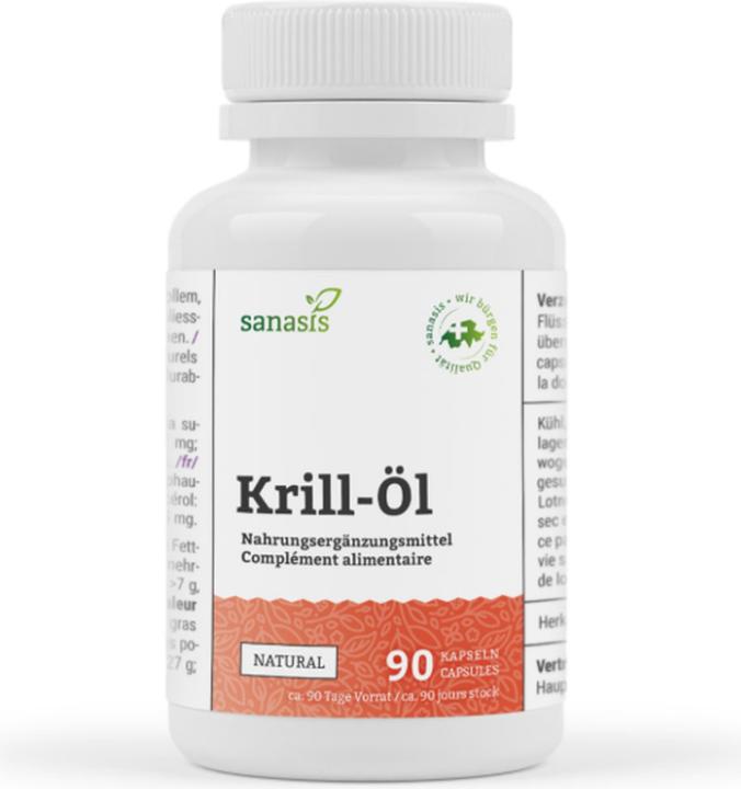 Produktbild Sanasis Krill-Öl (90 Caps) (90 Stück, Kapseln, 93 g)