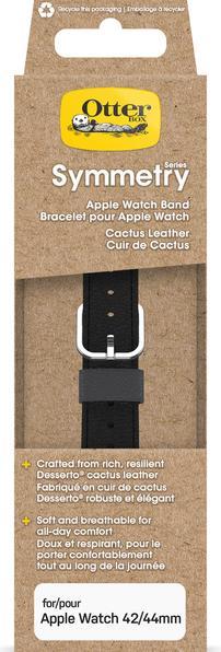 Actual product image OtterBox Symmetry Cactus Leather Watch Band for Apple Watch 9/8/7 45mm (45 mm, 44 mm, 42 mm, Vegan Leather)