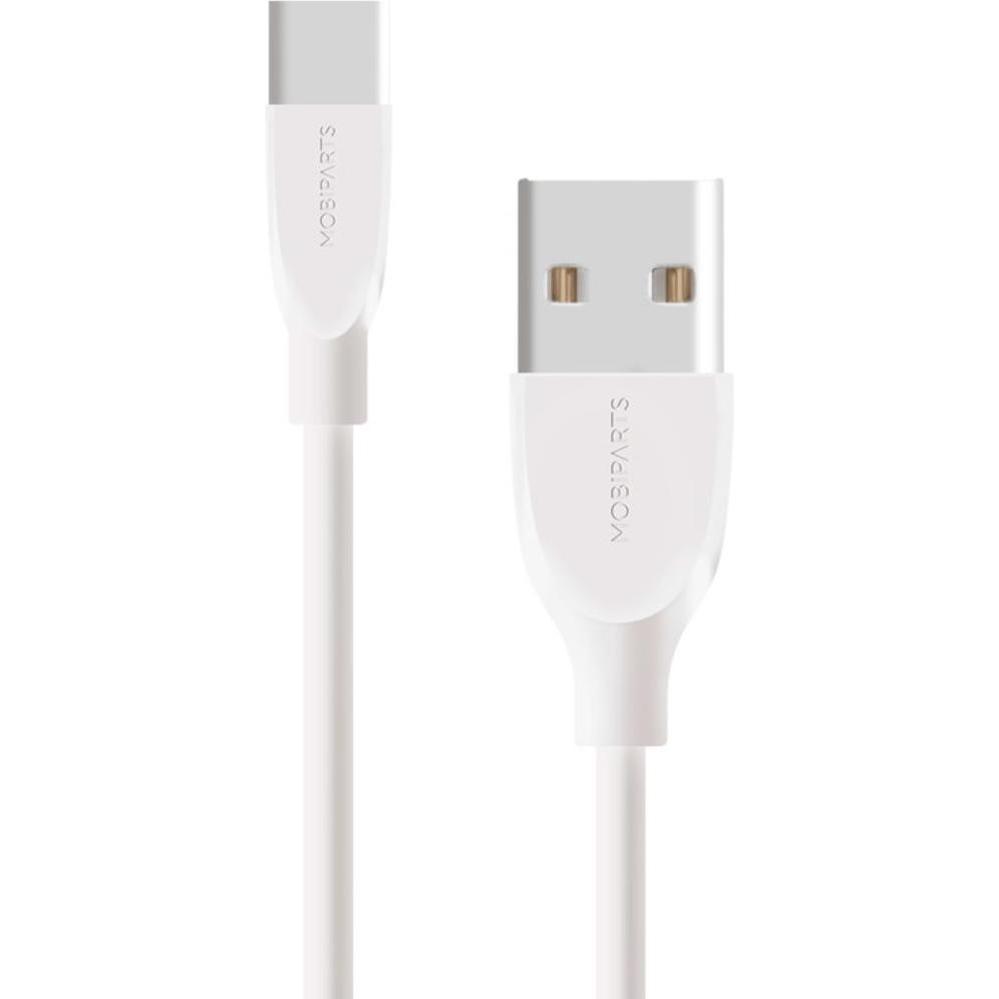 Mobiparts USB-C to USB Cable 2A 50 cm White (0.50 m, USB 2.0) (MP-80553)