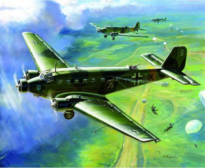 Image du produit Tamiya 1:200 WWII Avion de transport Ju-52