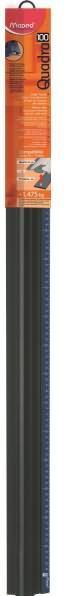 Actual product image Maped Quadro cutting ruler, made of aluminium, length: 1,000 mm (100 cm, Aluminium)