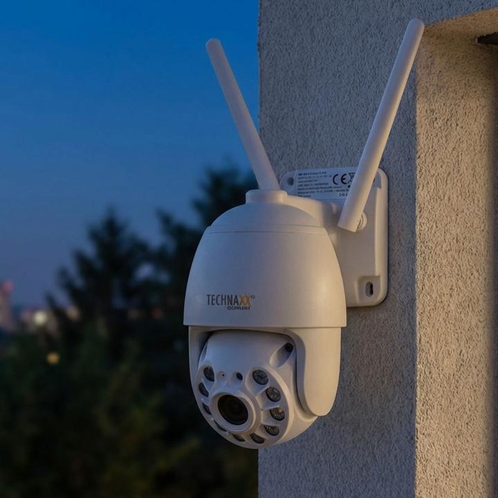 Actual product image Technaxx 3MP WIFI PT DOME CAMERA TX-192 (2304 x 1296 Pixels)