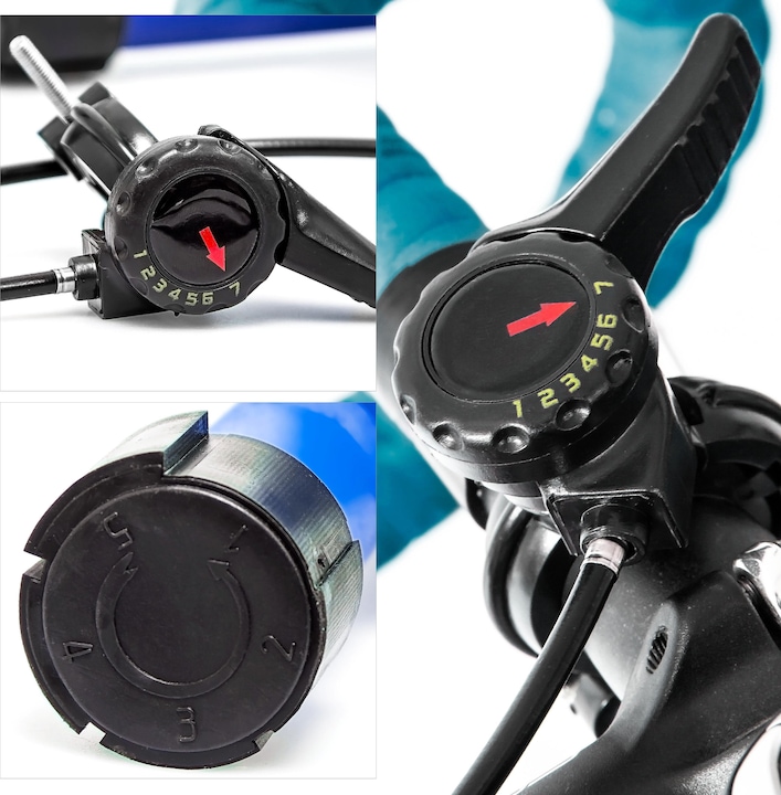 Actual product image Relaxdays Bicycle roller trainer
