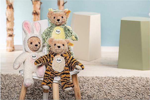 Produktbild Steiff Hoodie - Teddybär Drache 27cm grün (27 cm)