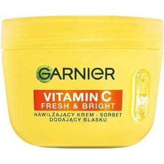 Lirene, Crema viso, GARNIER Vitamin C Fresh &amp, Bright nawilżający - krem sorbet dodający blasku 85ml