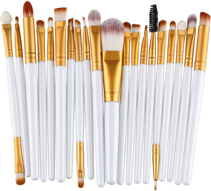Produktbild König Design Pinselset Makeup Professionelles 20 Stk. Make Up Pinsel Set Kosmetikpinsel Neu (Set)