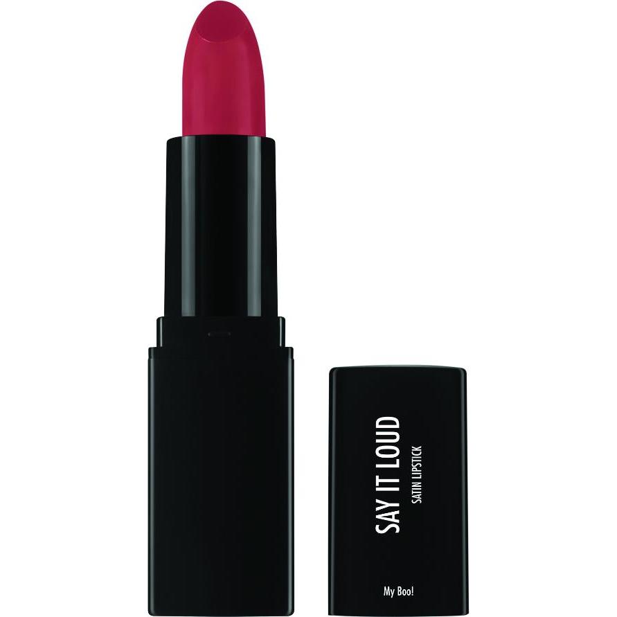 Sleek MakeUP, Lippenstift + Lipgloss, Say It Loud Satin Lipstick (My Boo)