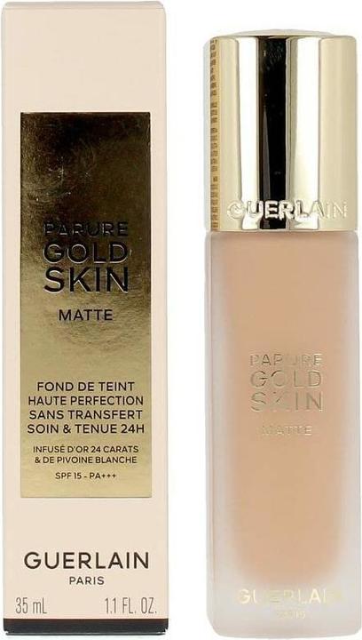 Produktbild Guerlain Parure G Mat Fluid Fond de Teint No 3W (3W Warm, Doré)