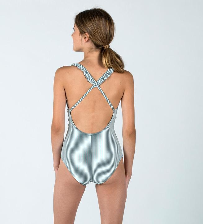 Produktbild Nabaiji Badeanzug Mädchen - Lanzarote khaki (140)