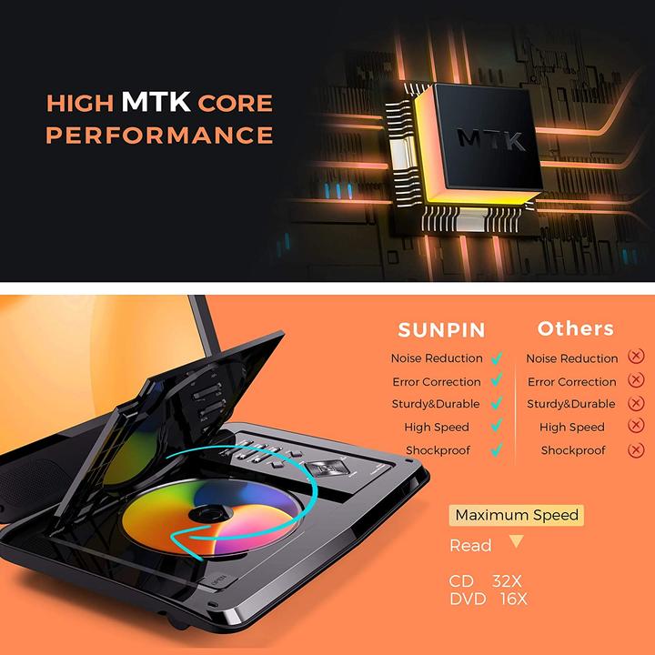 Produktbild Sunpin Tragbarer DVD Player (Tragbarer DVD-Player)