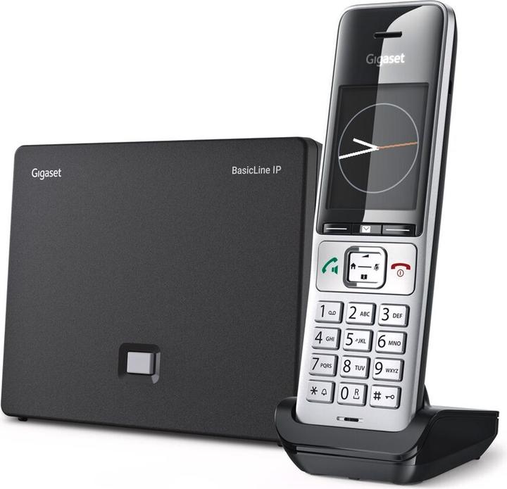 Gigaset BasicLine IP+COMFORT 500HX silber-schwarz