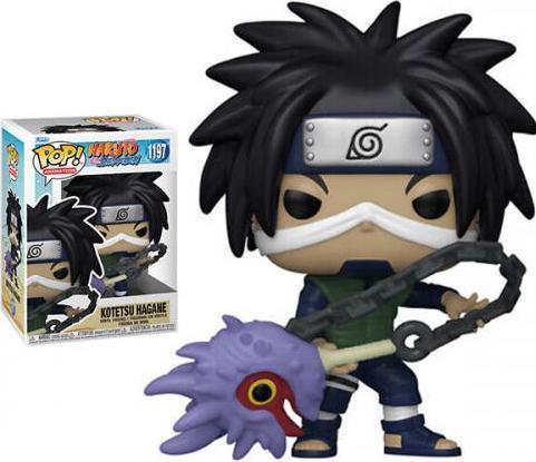 Actual product image Funko POP! Naruto : Kotetsu Hagane w/Weapon (1197)